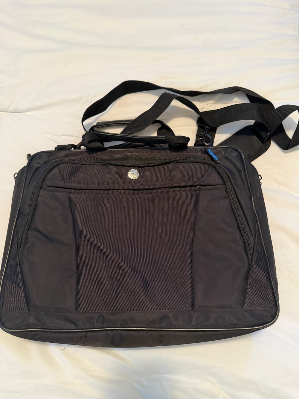 HP Black Laptop Messenger Briefcase